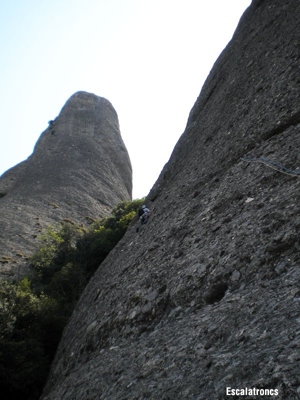 Flanqueig del primer llarg